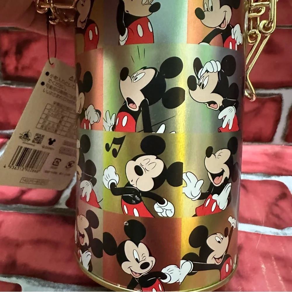 Disney Universal Studios Tokyo Japan Mickey Mouse Metal Storage Canister